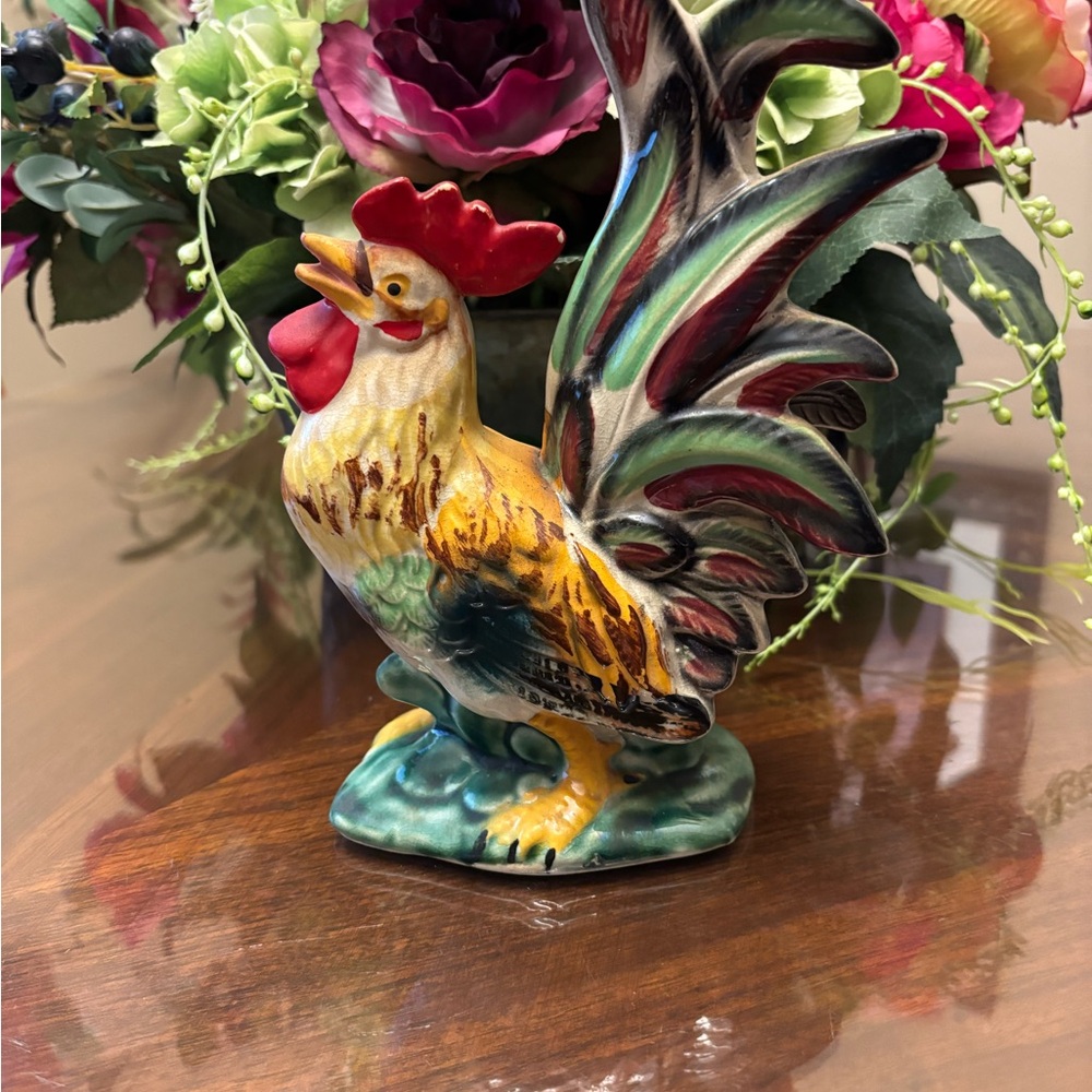 Forlong Green Letter Rooster VTG